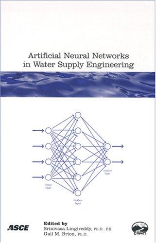 Artificial neural networks in water supply engineering