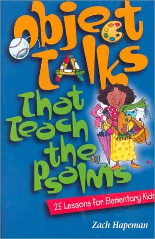 Object talks that teach the Psalms