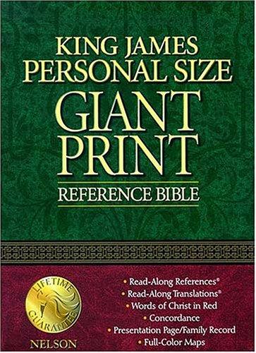 KJV Personal Size Giant Print Reference Bible