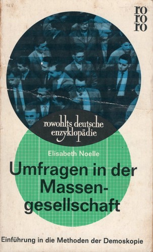 Umfragen in der Massengesellschaft