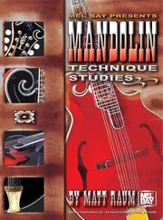 Mel Bay Mandolin Technique Studies