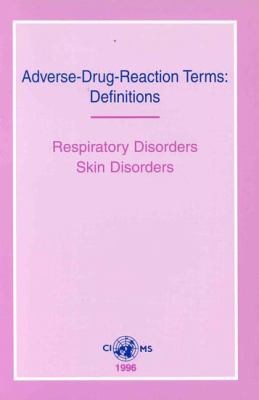 Adverse Drug Reaction Terms - Definitions