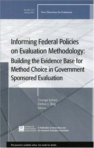 Informing Federal Policies on Evaluation Methodology No. 113