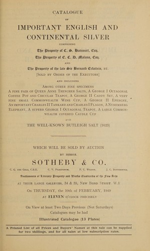 Important English and continental silver