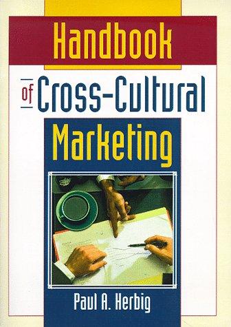 Handbook of Cross Cultural Marketing