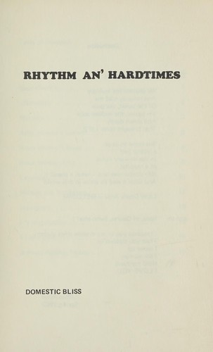 Rhythm an' hardtimes