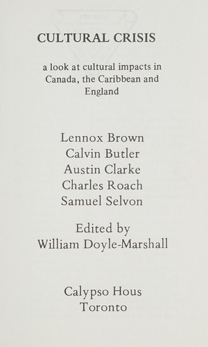 Cultural crisis