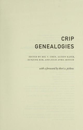 Crip Genealogies