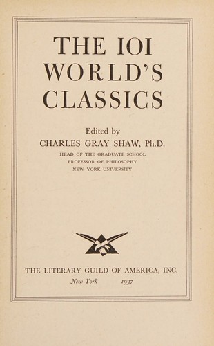 The 101 world's classics,
