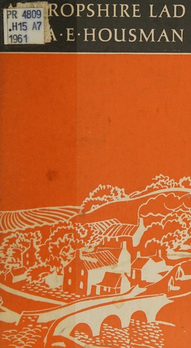 1940S PETER PAUPER EDITION SHROPSHIRE LAD BY A.E. HOUSMAN WITH DUST JACKET