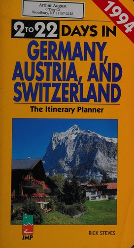 2 to 22 days in Germany, Austria and Switzerland