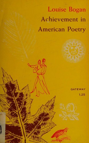 Achievement in American Poetry