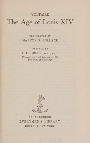 The Age of Louis XIV