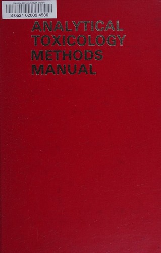 Analytical Toxicology methods manual