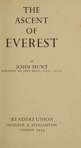 The Ascent of Everest