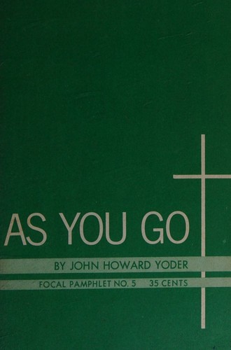 As you go