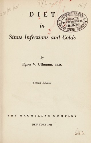 Diet in sinus infections and colds