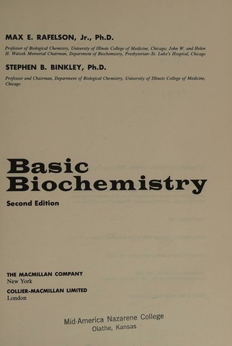 Basic biochemistry