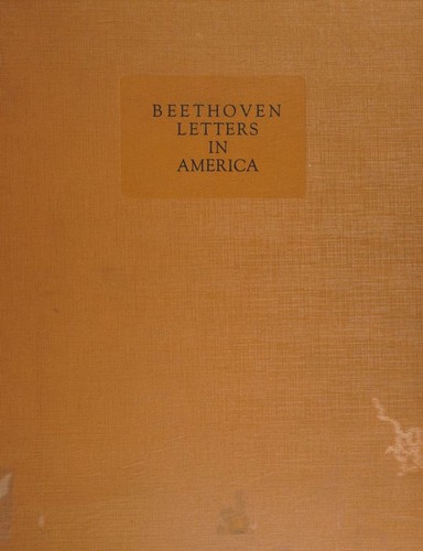 Beethoven letters in America