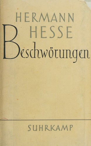 Beschwörungen