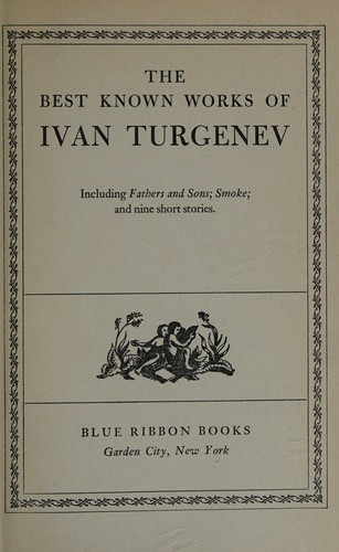 The Best Known Works of Ivan Turgenev