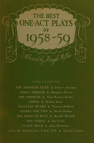 the best one-act plays of 1958-59