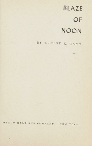 Blaze At Noon