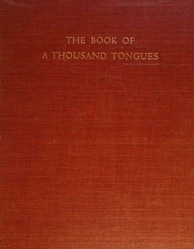 The Book of a Thousand Tongues