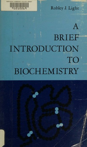 A brief introduction to biochemistry