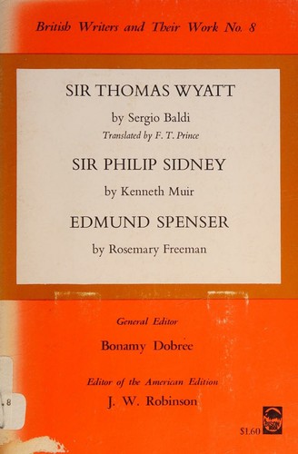 British Writers and Their Work No. 8