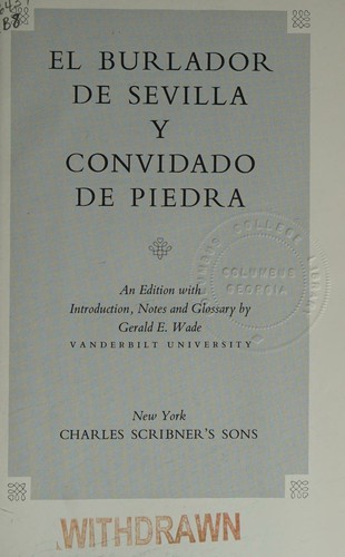 Burlador de Sevilla y Convidado de Piedra, El
