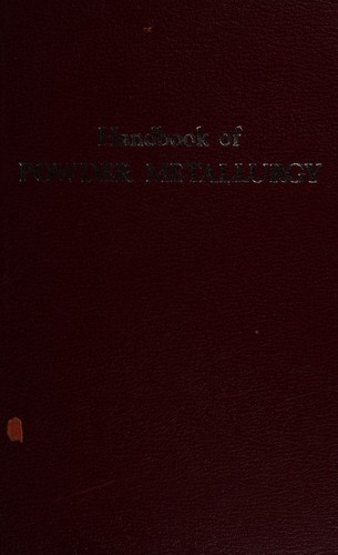 Handbook of powder metallurgy