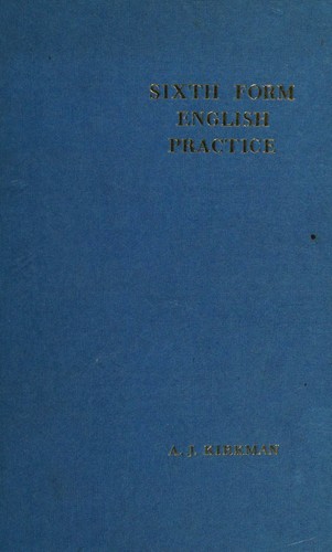 Sixth Form English practice
