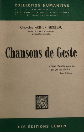 Chansons de Geste