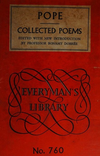 ALEXANDER POPE'S COLLECTED POEMS