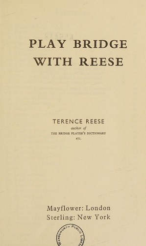 Play Bridge with Reese