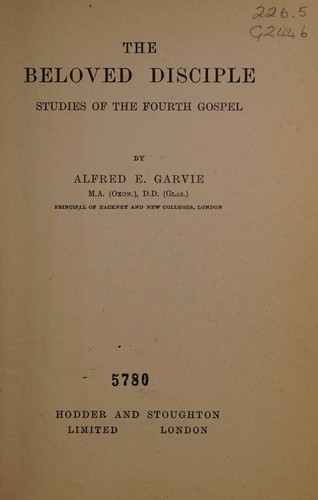 The beloved disciple