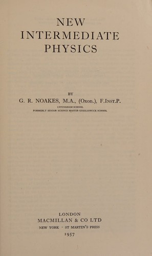 New intermediate physics