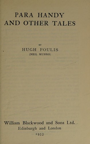 Para Handy and Other Tales