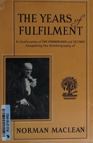 The years of fulfilment