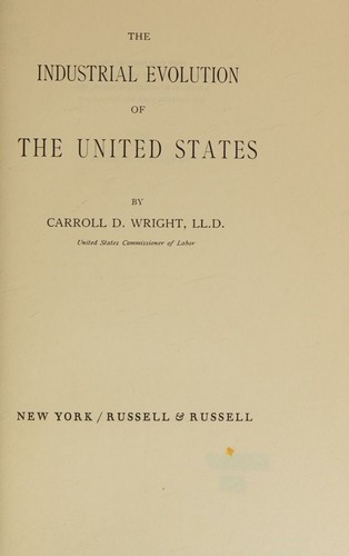The Industrial Revolution in the United States
