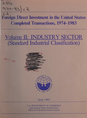 Foreign direct investment in the United States
