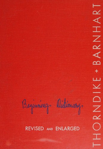 Thorndike Barnhart Beginning Dictionary