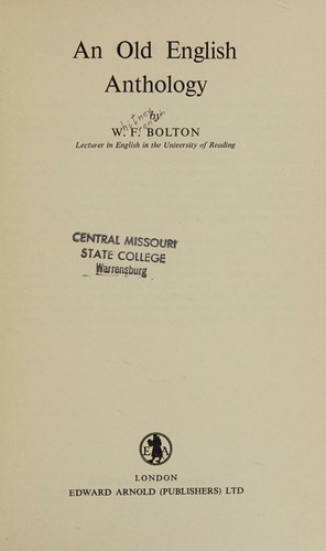 An Old English anthology