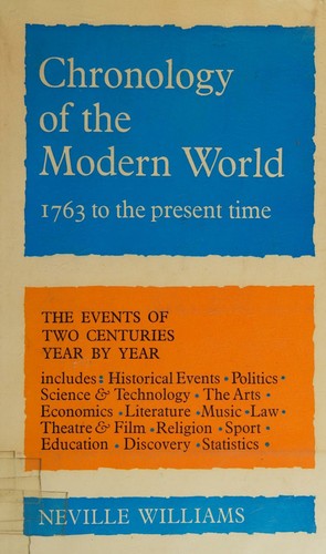 Chronology of the modern world
