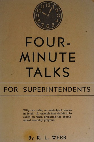 Four Minute Talks