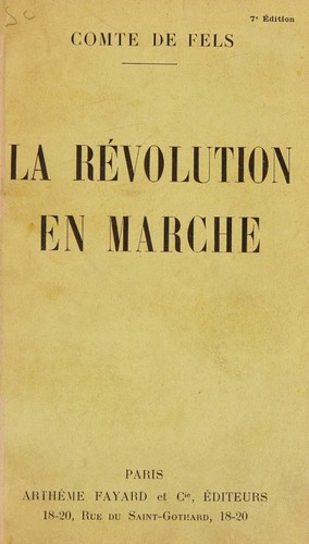 La revolution en marche