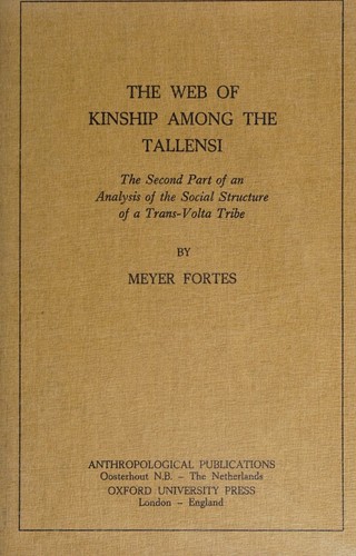 Web of Kinship among the Tallensi