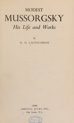 Modest Mussorgsky