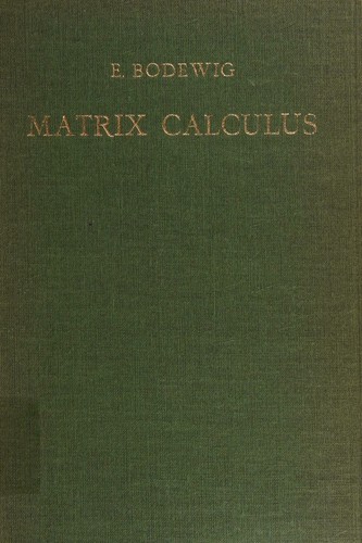 Matrix calculus